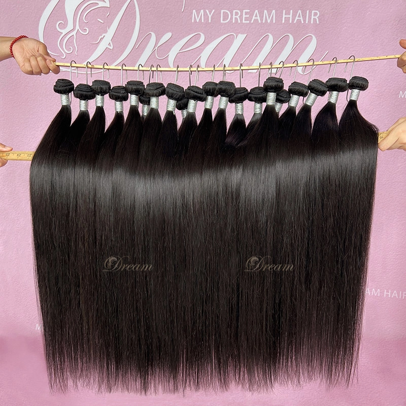 30inch Virgin Hair Bundles Natural Color Straight Hair